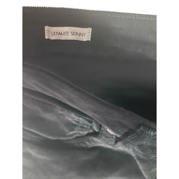 Calvin Klein Ultimate Skinny Black Corduroy Jeans Pants Size 14 New - Picture 7 of 13